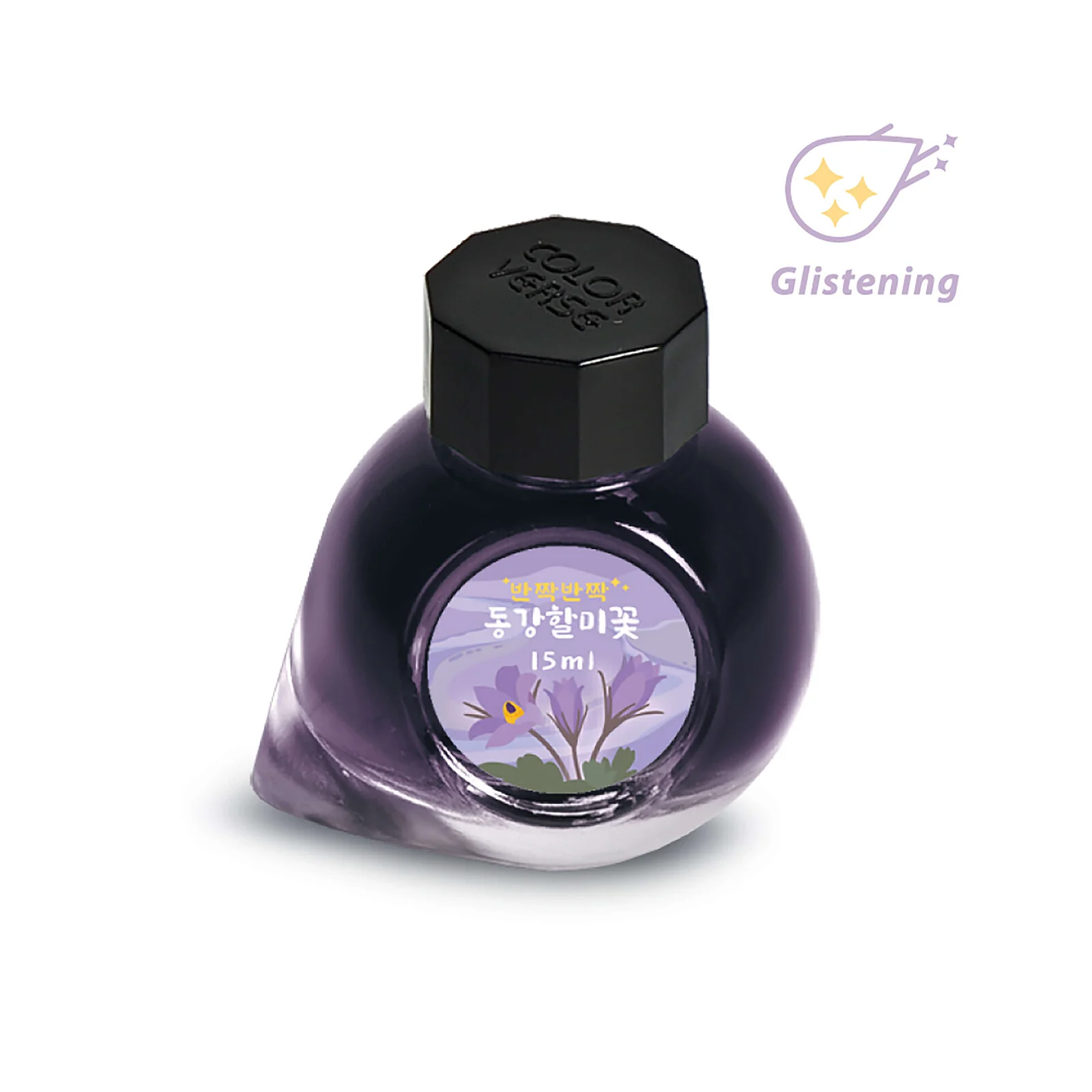 Atrament Colorverse Ink Dzikie Kwiaty| Kwiat Sasanki Donggang