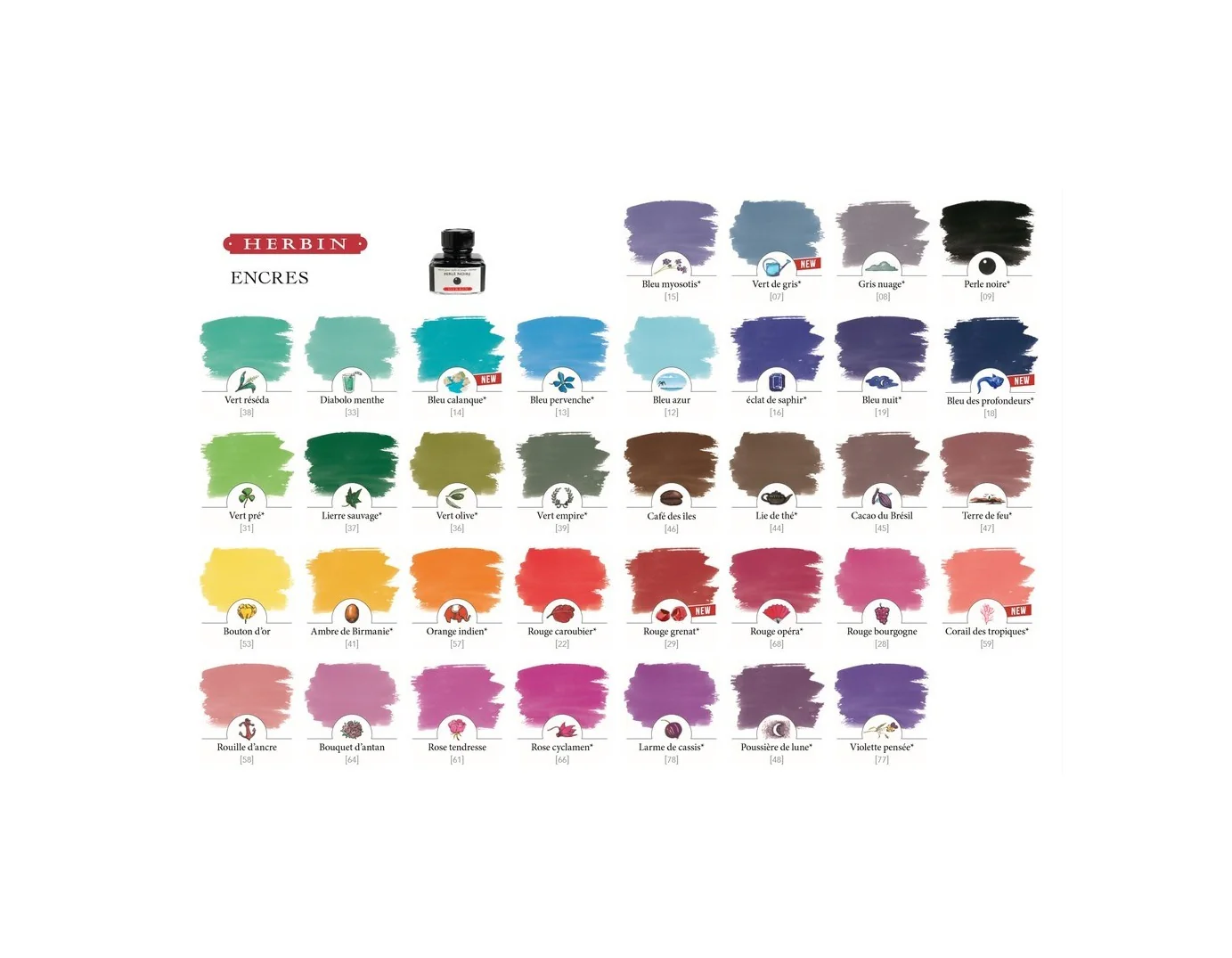 Atrament J. Herbin 10 ml