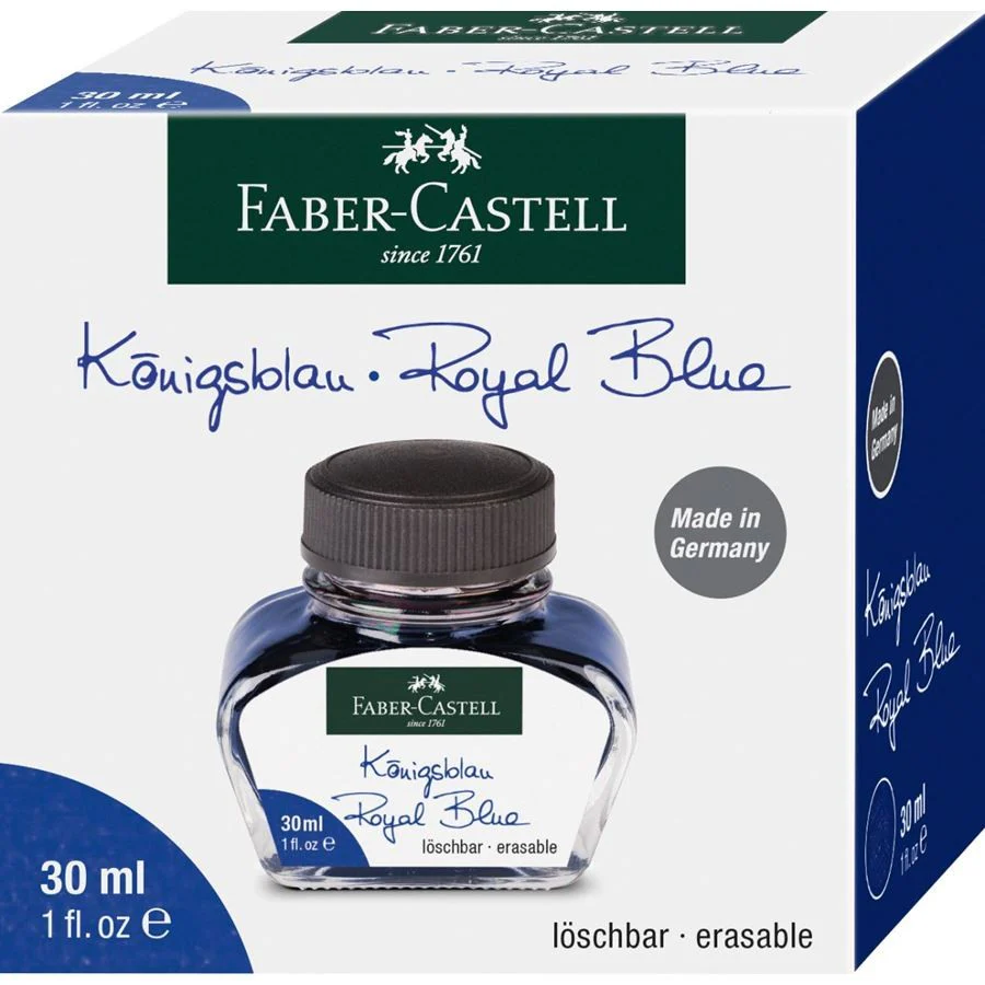 Atrament Zmazywalny Faber-Castell | Royal Blue - Image 2
