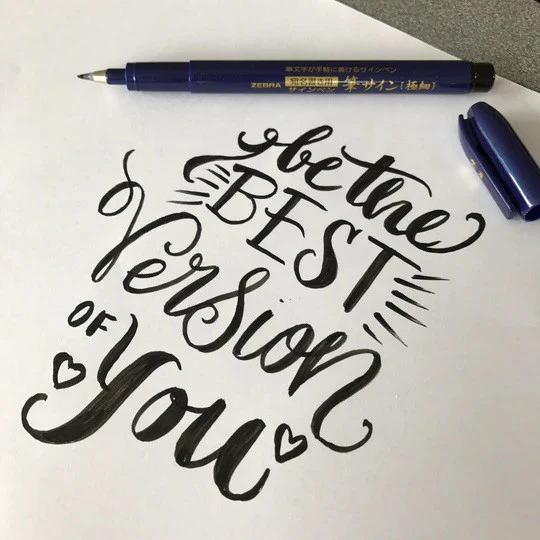 Brush Pen Zebra Zensations | Medium - Image 2