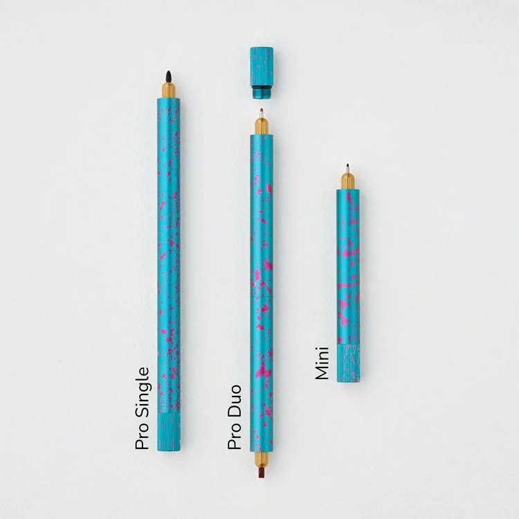 Cienkopis z wymiennymi końcówkami Tom's Studio Lumos Splash Pro Single Tip | Blue Raspberry