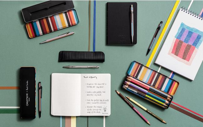 Długopis Caran d'Ache 849 x Paul Smith | Srebrny - Image 4