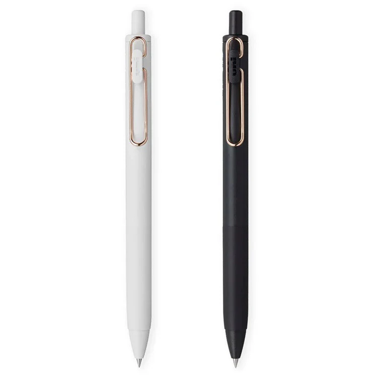 Długopis żelowy uni-ball One Rose Gold Clip | 0,38 mm