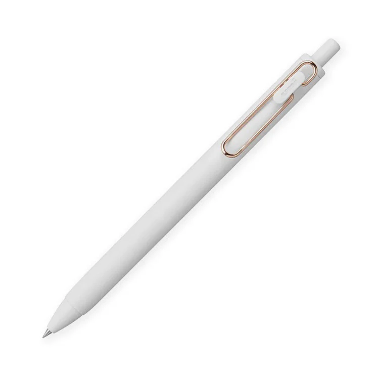 Długopis żelowy uni-ball One Rose Gold Clip | 0,38 mm - Image 3