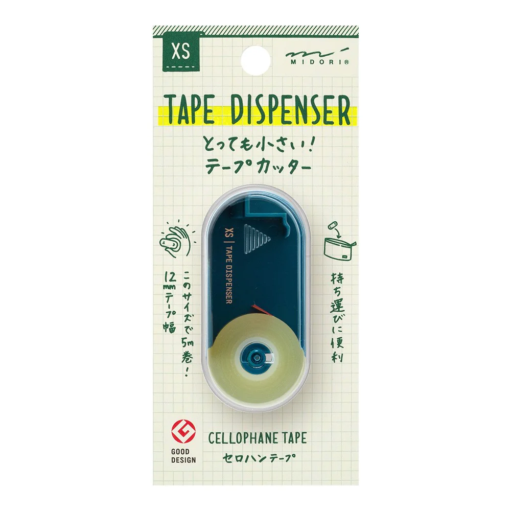 Dyspenser z taśmą klejąca Midori XS | Granatowy | A