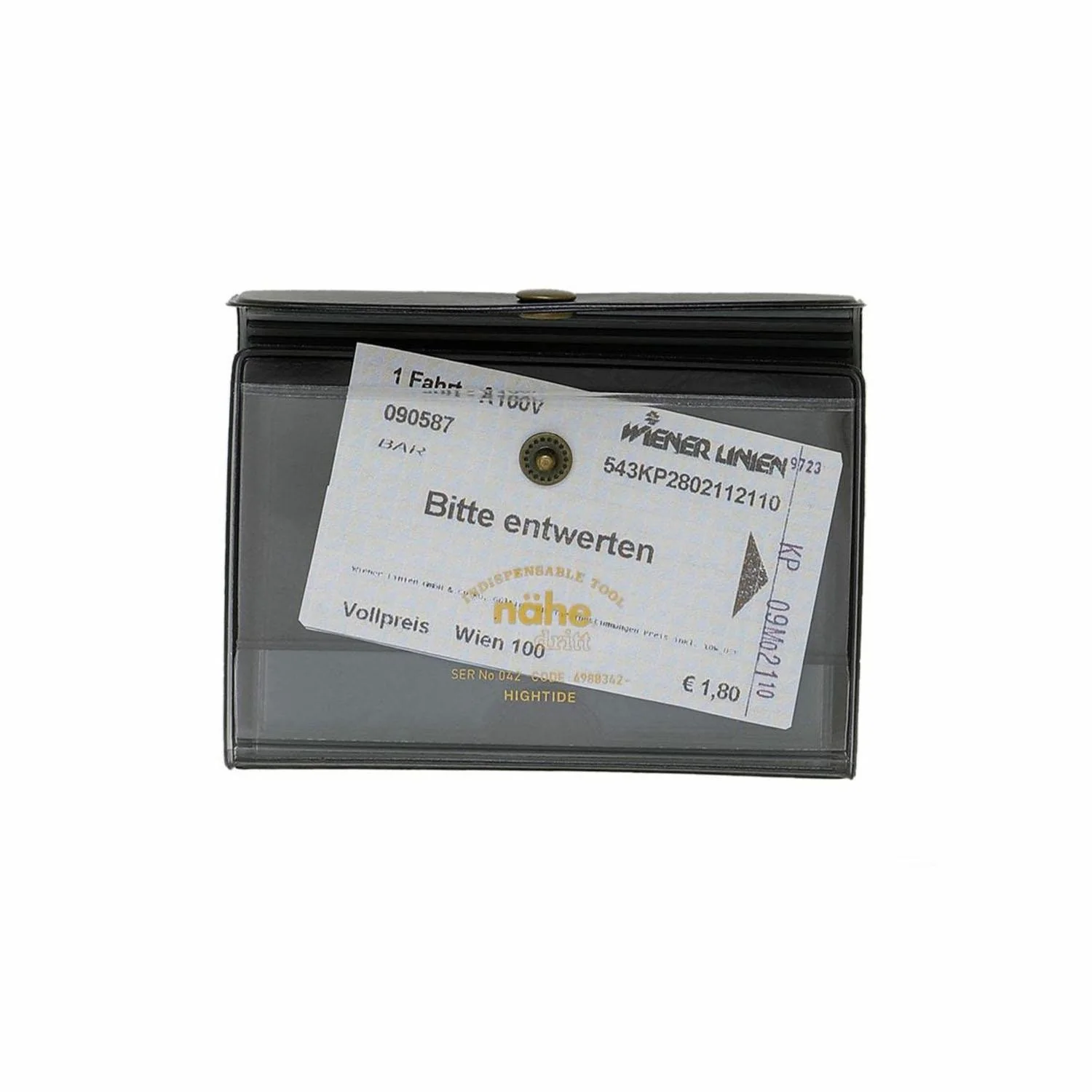 Etui na karty Hightide nähe | Antracytowe - Image 3
