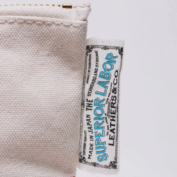 Etui The Superior Labor: Cotton Canvas Pouch 02 | Zielone - Image 4