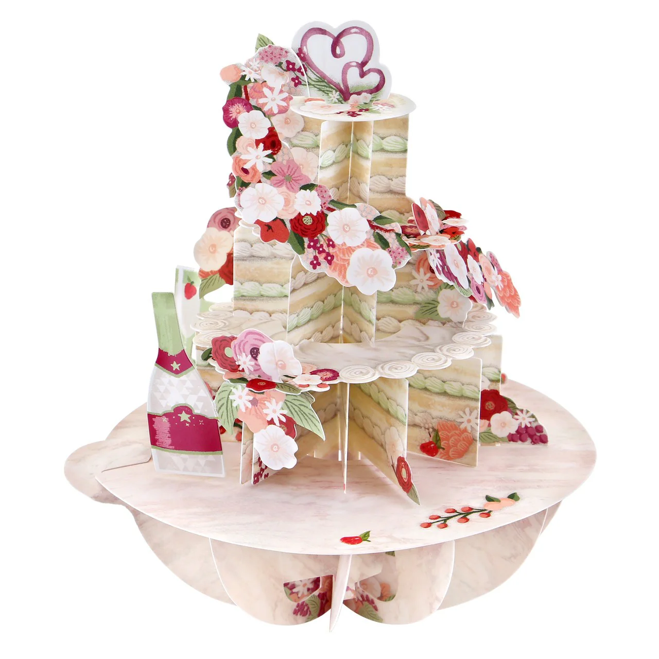 Kartka okolicznościowa Santoro Pirouettes Card | Pokrój Ciasto – 3D pop-up