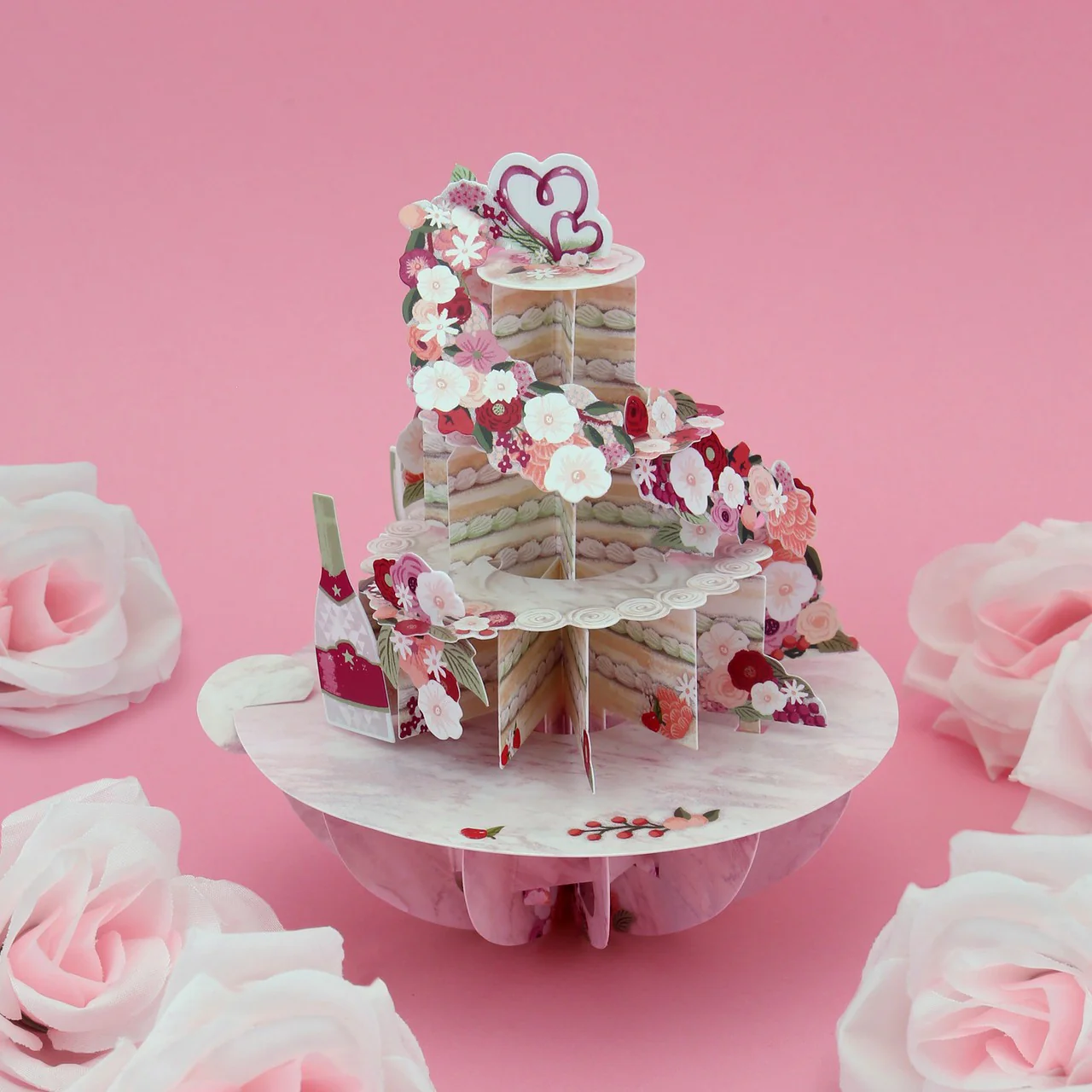 Kartka okolicznościowa Santoro Pirouettes Card | Pokrój Ciasto – 3D pop-up - Image 2