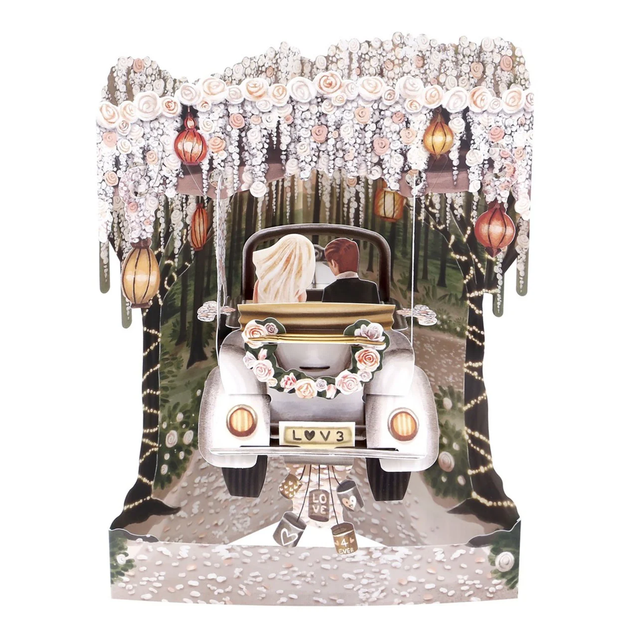 Kartka Okolicznościowa Santoro Pop-Up Swing | Miłość