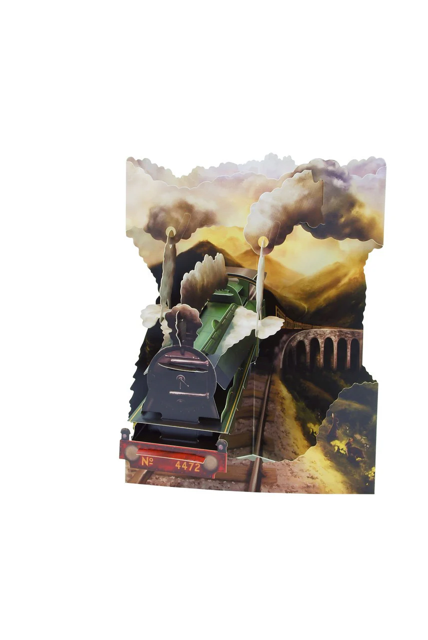 Kartka Okolicznościowa Santoro Swing Cards | Pociąg – 3D pop-up