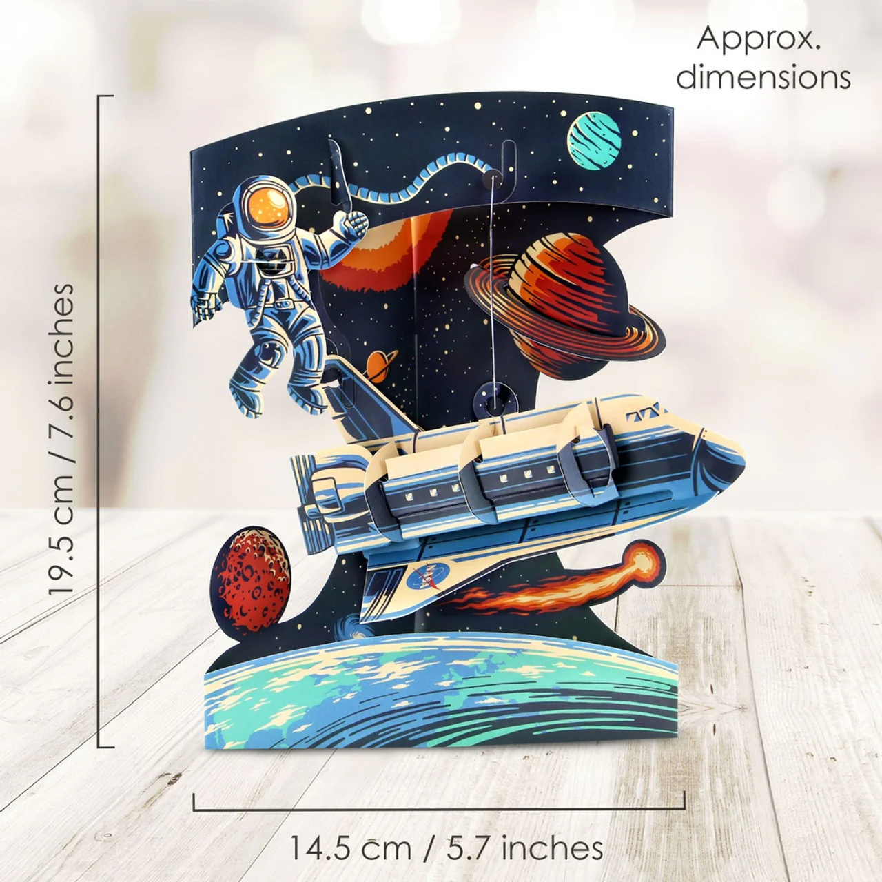 Kartka Okolicznościowa Santoro Swing Cards | Wahadłowiec – 3D pop-up - Image 6