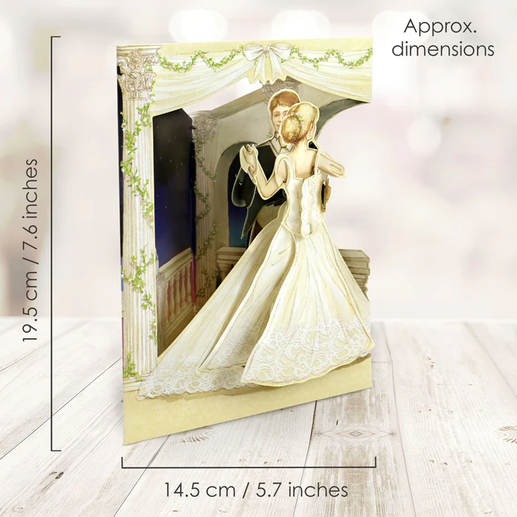 Kartka okolicznościowa Santoro Swing Cards | Weselny taniec - Image 5