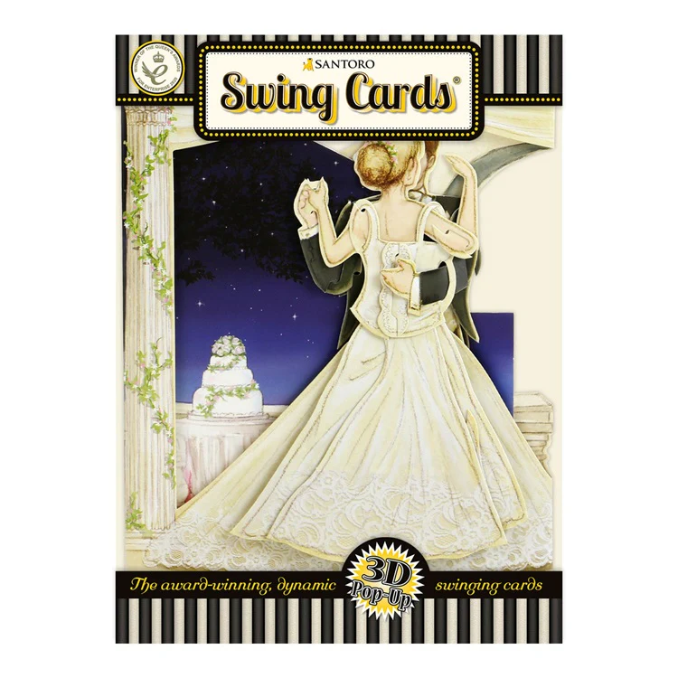 Kartka okolicznościowa Santoro Swing Cards | Weselny taniec - Image 6