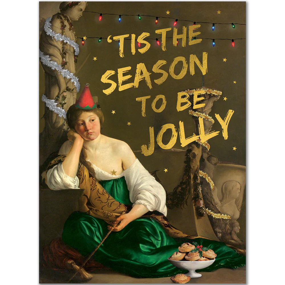 Kartka świąteczna Santoro | 'Tis the Season to Be Jolly