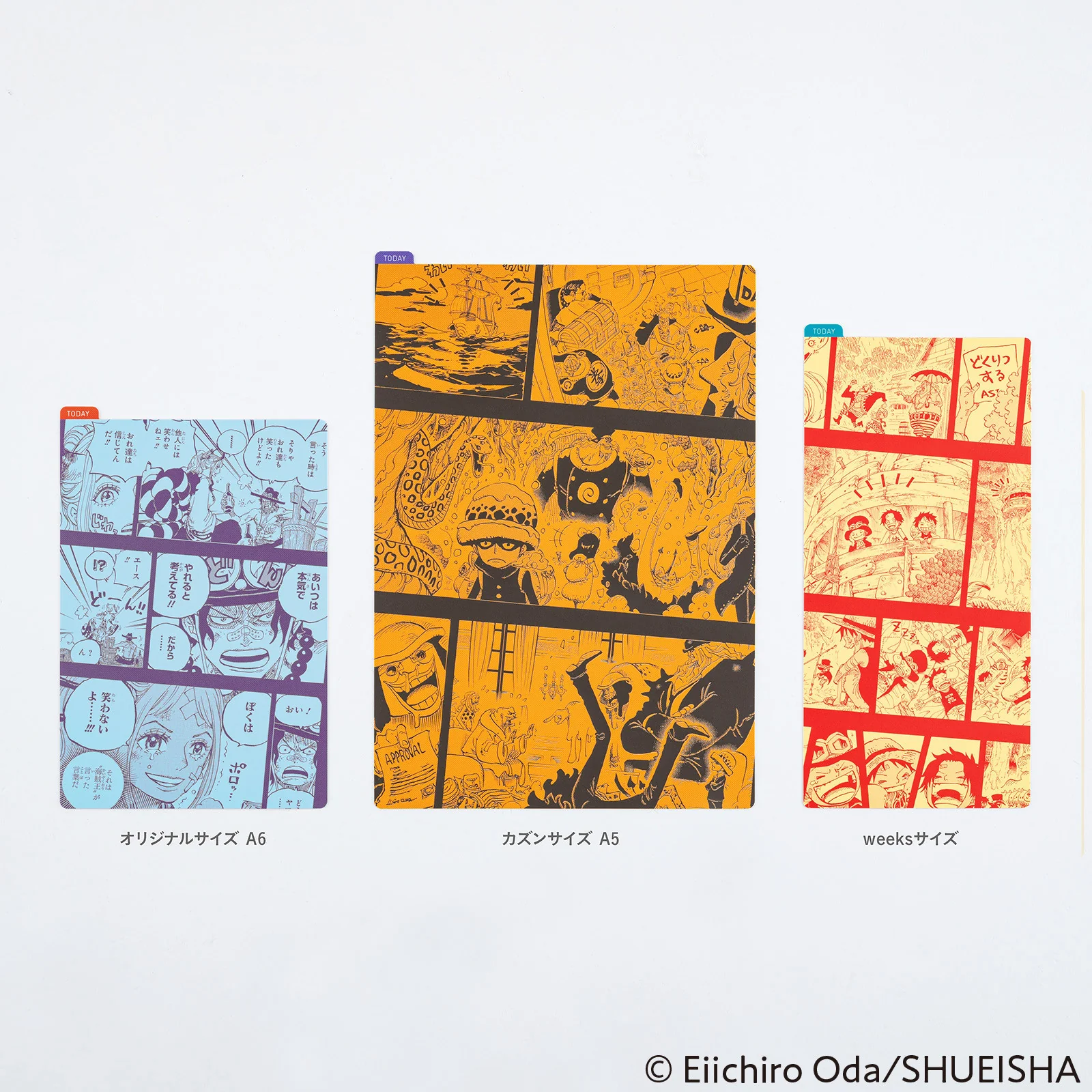 Liniuszek Hobonichi Weeks | One Piece: Memories - Ace; Sabo; Luffy - Image 4