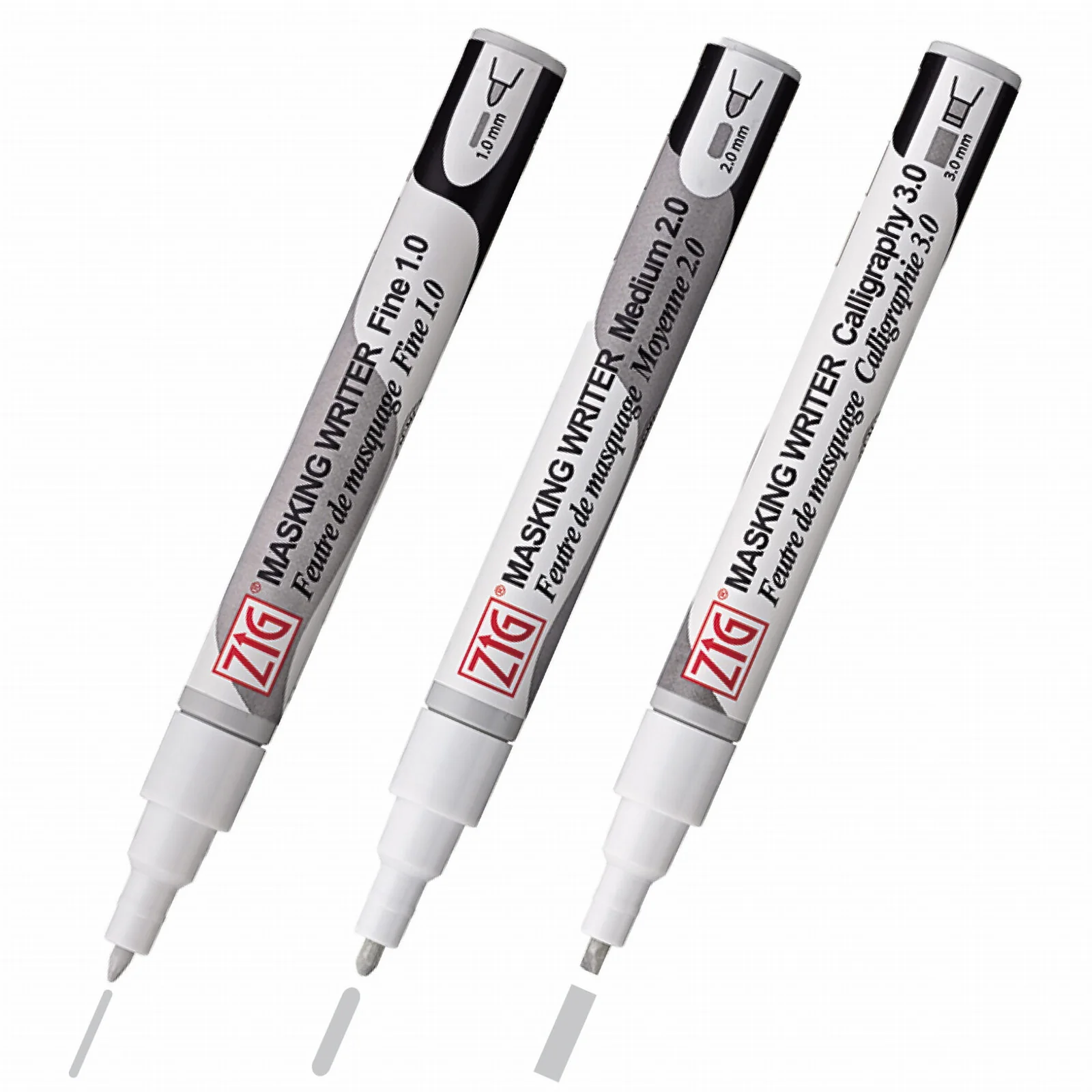 Marker maskujący do akwareli Kuretake | 2,0 mm - Image 5
