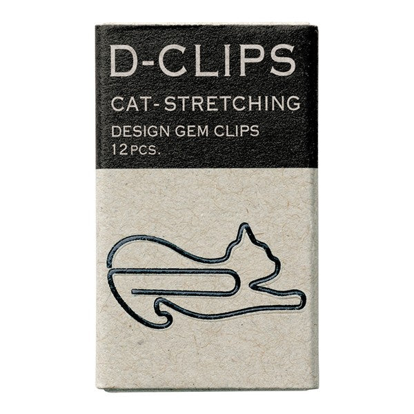 Midori Spinacze D-Clips Mini | Przeciągający się kot