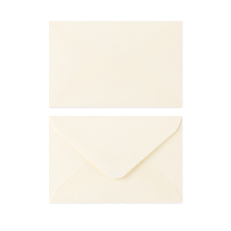 Mini papeteria z papieru Washi Midori | Biała - Image 4