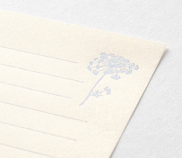 Mini papeteria z papieru Washi Midori | Biała - Image 5
