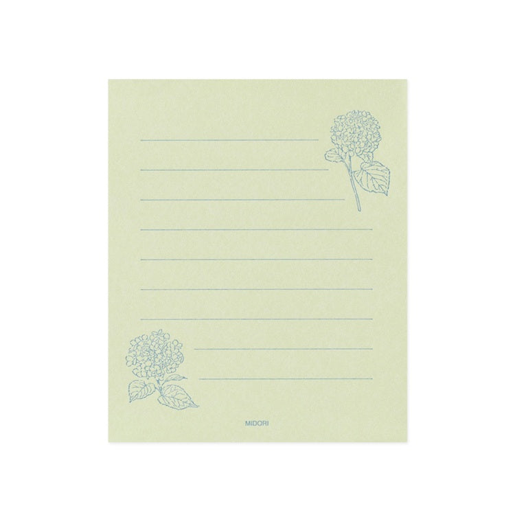 Mini papeteria z papieru Washi Midori | Zielona - Image 3