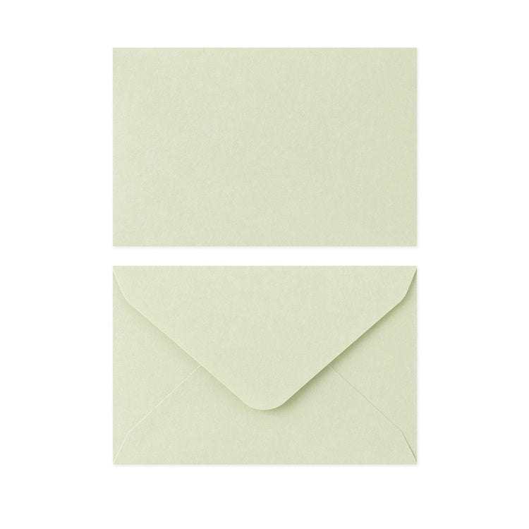 Mini papeteria z papieru Washi Midori | Zielona - Image 4