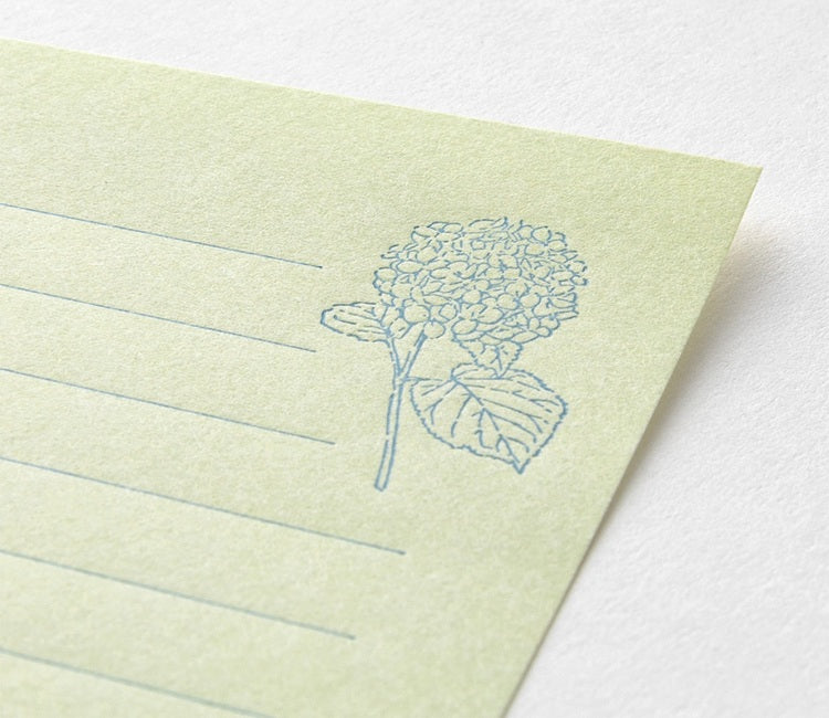 Mini papeteria z papieru Washi Midori | Zielona - Image 5