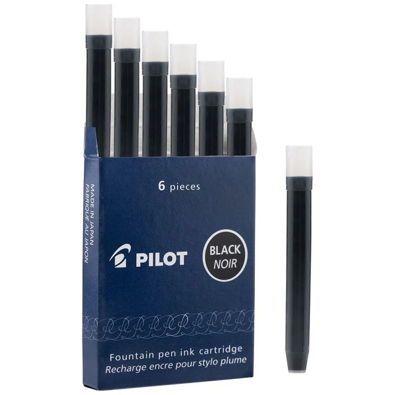 Naboje do piór Pilot | Czarne