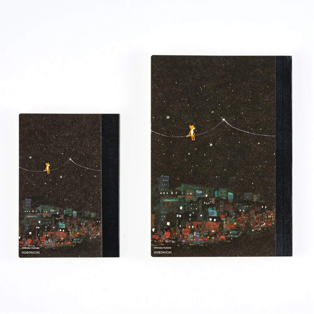 Notatnik Hobonichi A6 | Hiroko Kubota: Another night of falling star sparkles - Image 4