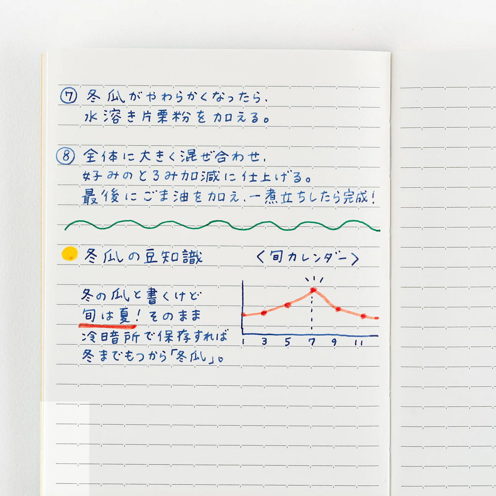 Notatnik Hobonichi A6 | Linie - Image 4