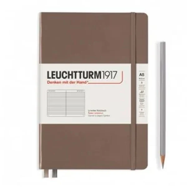 Notatnik Leuchtturm1917 A5 | Brązowy
