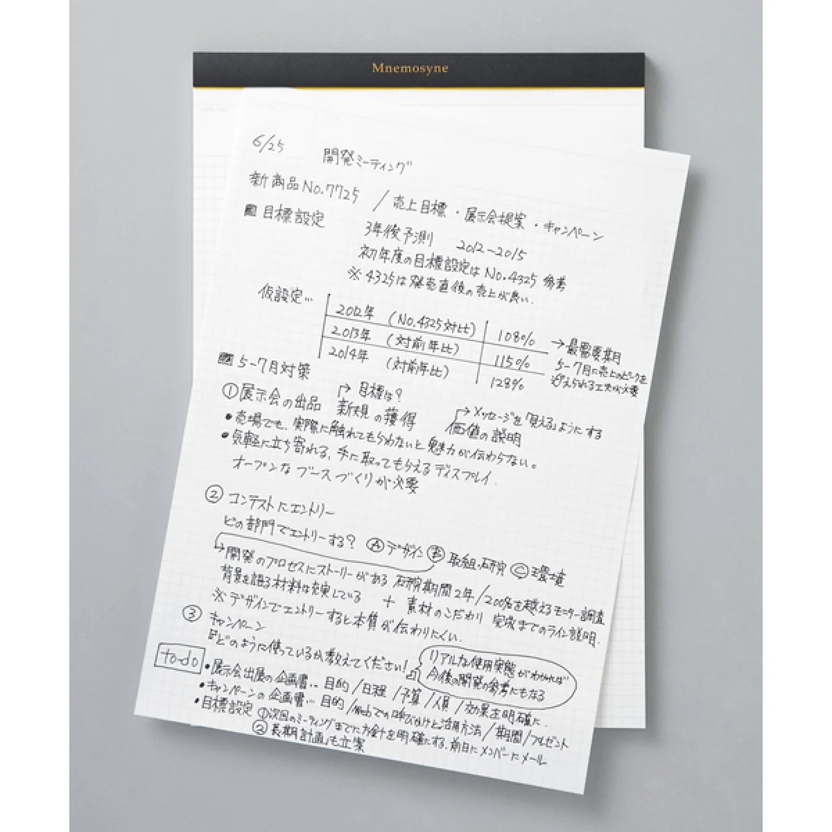 Notes Maruman Mnemosyne N188 Project Notepad | A5 - Image 5