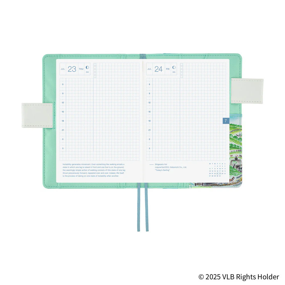 Okładka na kalendarz Hobonichi Techo A6 | Virginia Lee Burton: The Little House - Image 19