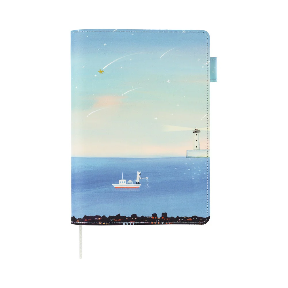 Okładka na Pamiętnik 5-letni Hobonichi A5 | Hikoro Kubota: The Sea's Dream at Dawn