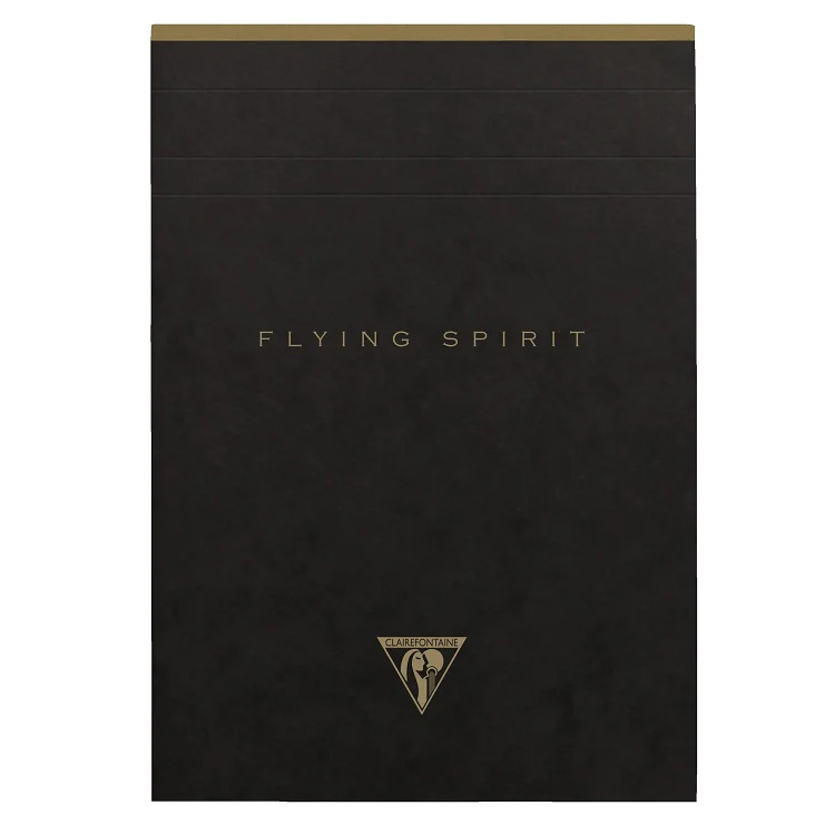 Pad z perforacją Clairefontaine Flying Spirit Black A6