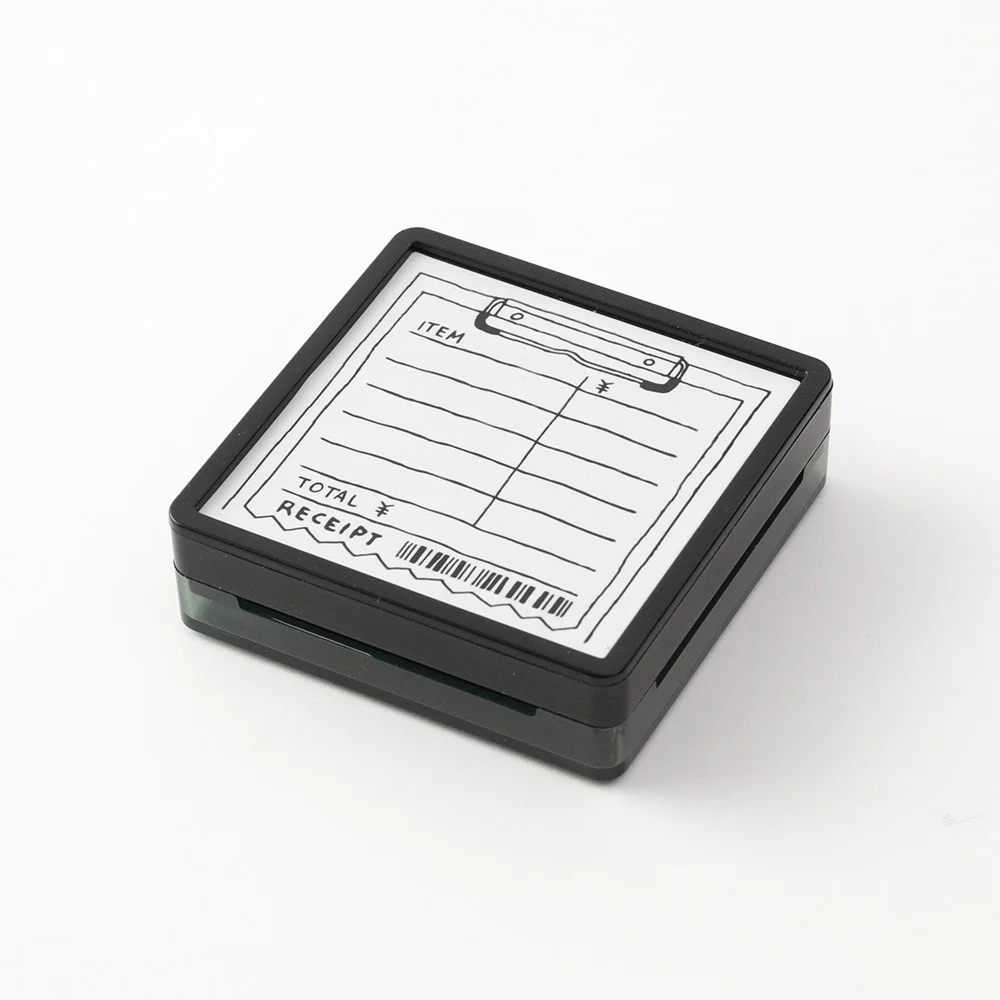 Pieczątka z tuszem Midori Paintable Stamp | Rachunek - Image 2