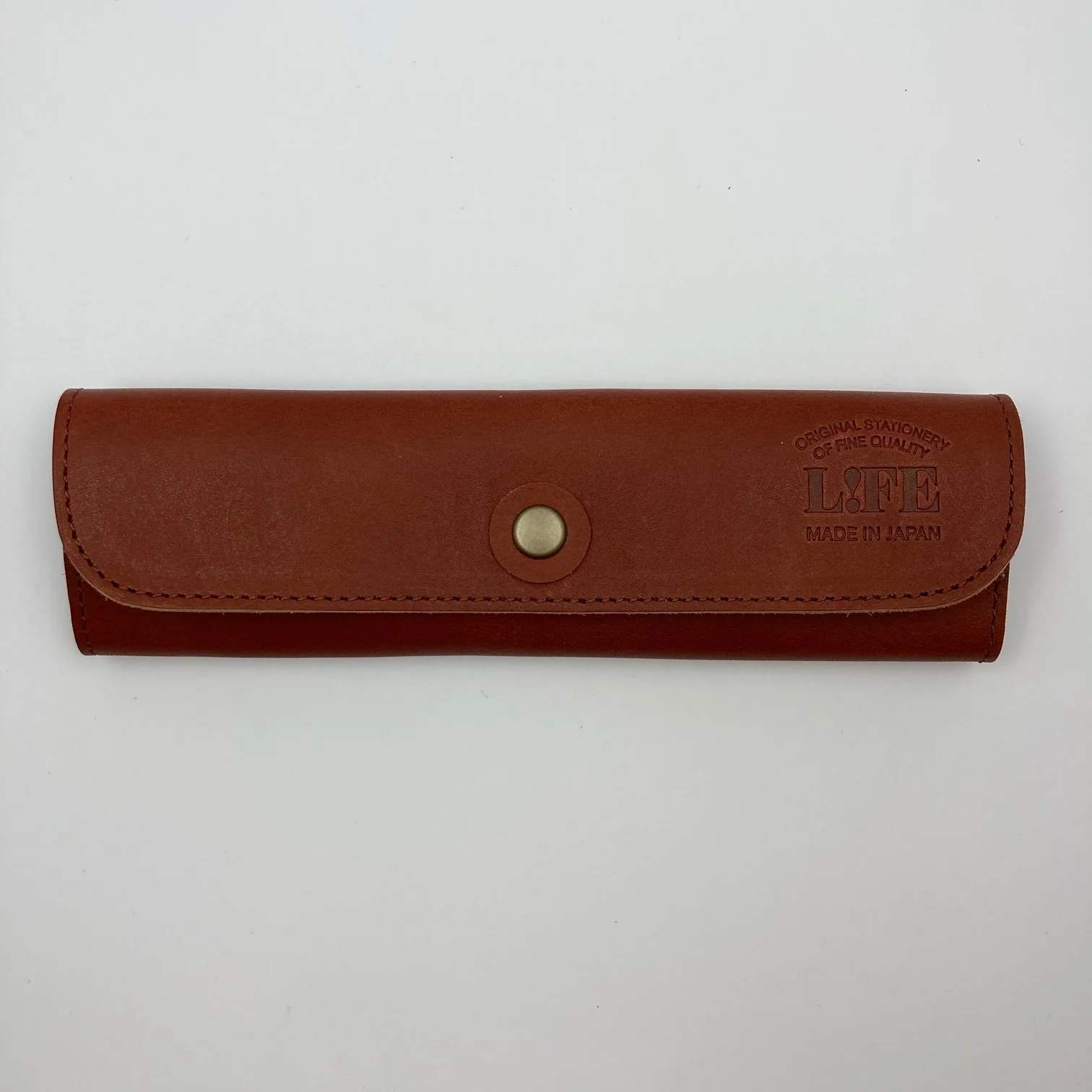 Piórnik Life Leather Pen Case Brązowy