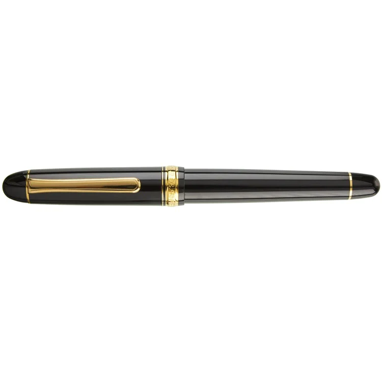 Pióro wieczne Platinum Century 3776 Black z muzyczną stalówką - Image 3