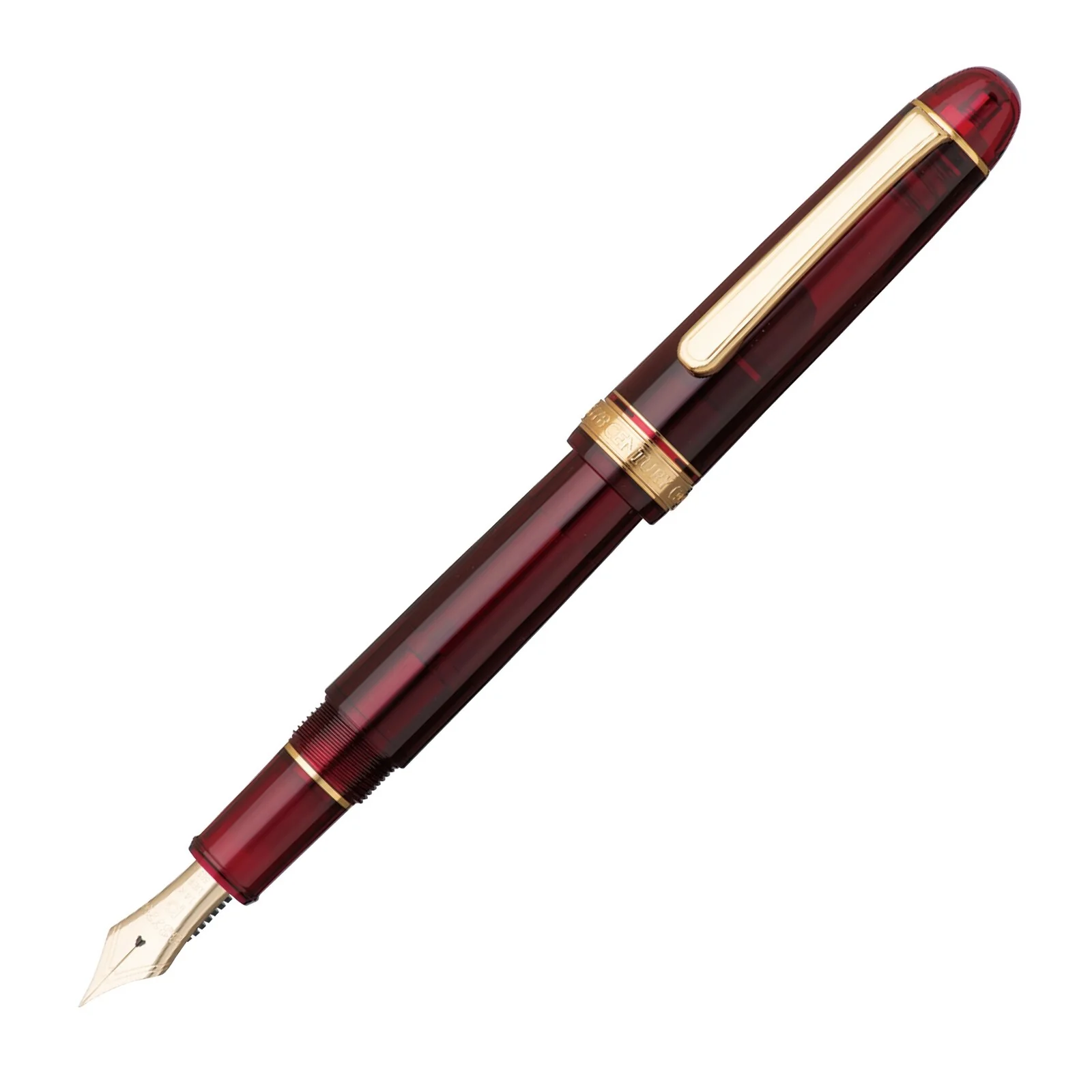 Pióro wieczne Platinum Century 3776 | Bourgogne
