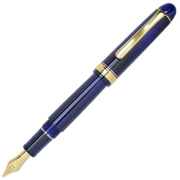 Pióro wieczne Platinum Century 3776 Chartres Blue z muzyczną stalówką