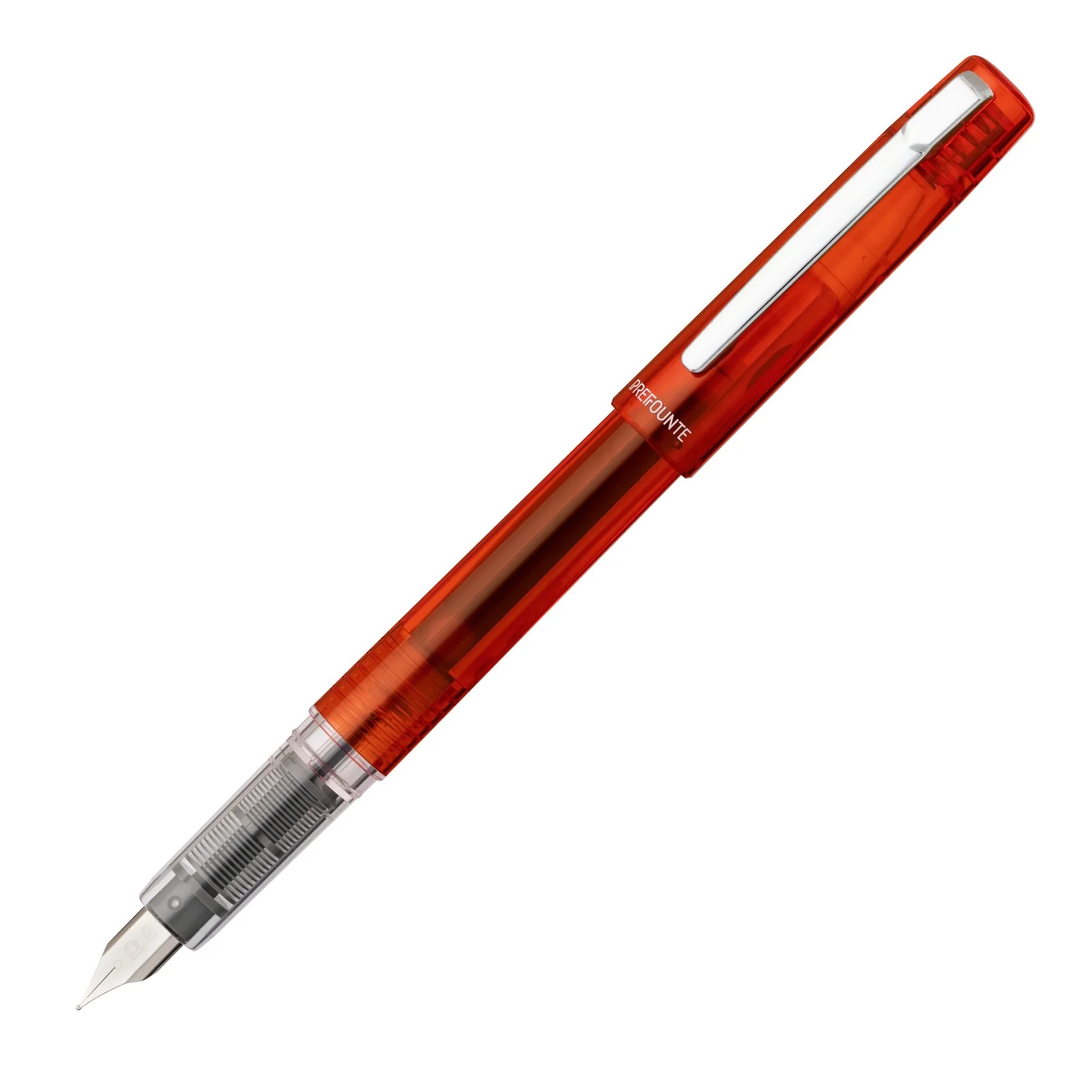 Pióro wieczne Platinum Prefounte Vermillion Pomarańczowy