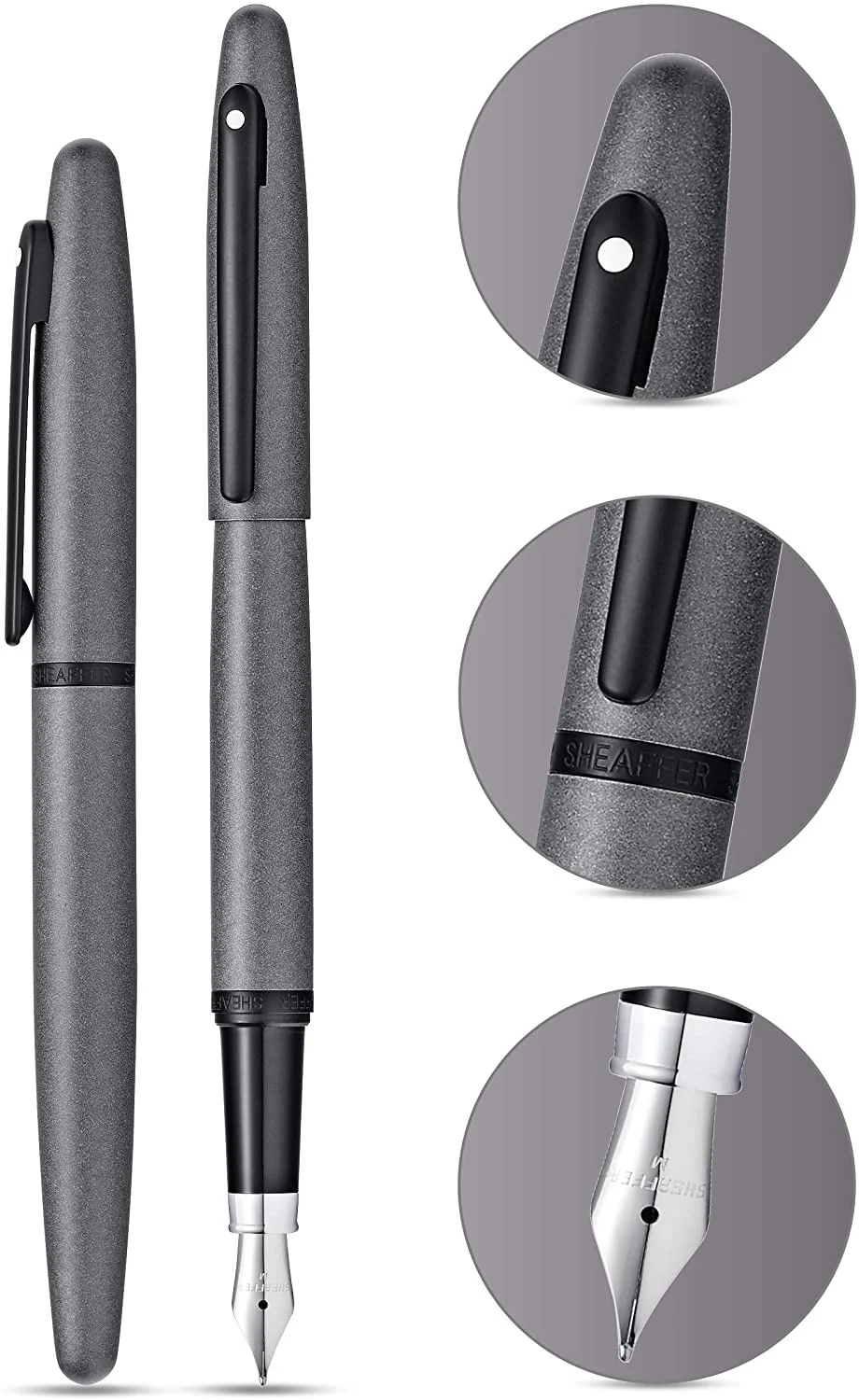 Pióro wieczne Sheaffer VFM | Matowe Szare - Image 2