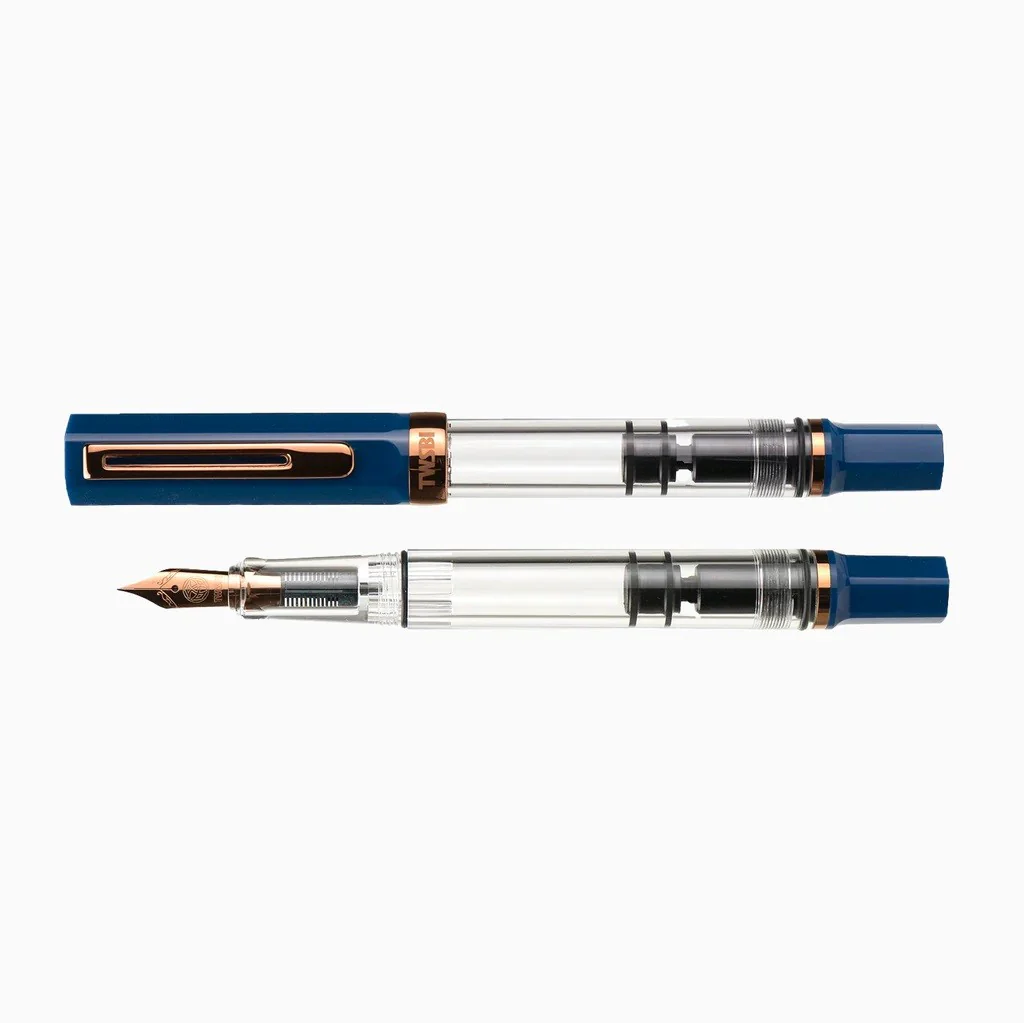 Pióro wieczne TWSBI ECO Bronze | Indygo Blue - Image 2