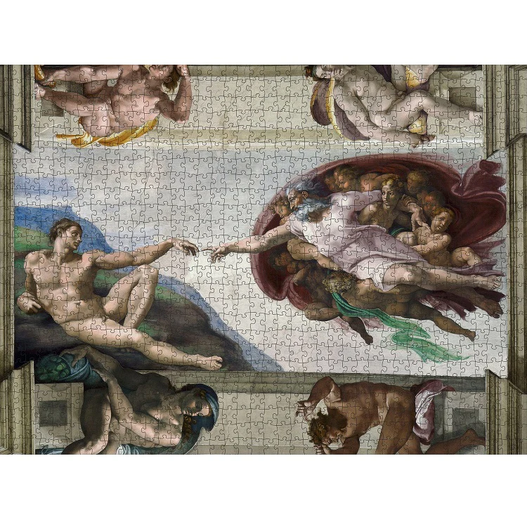 Puzzle 1000 | Stworzenie Adama - Image 2