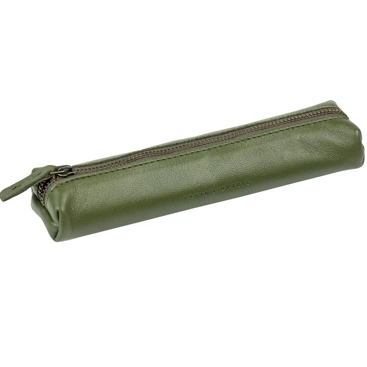 Skórzany Piórnik Flying Spirit Mały | Khaki