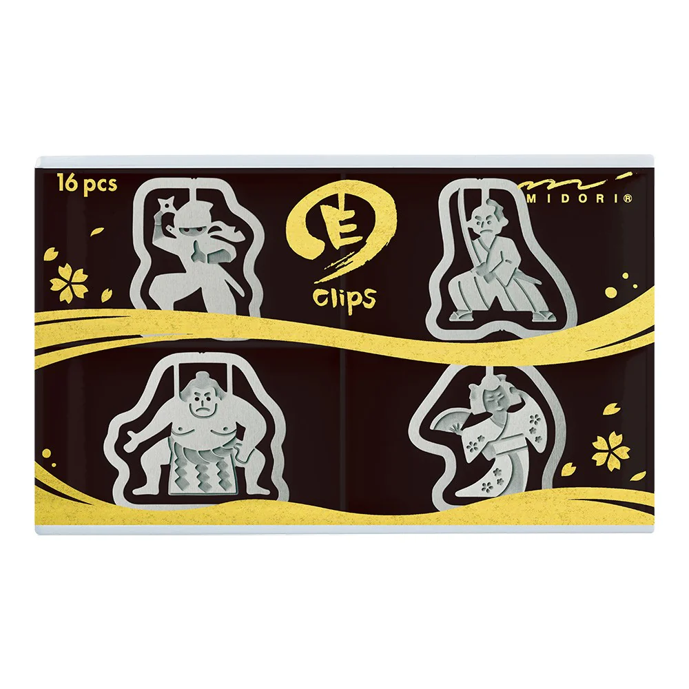 Spinacze do papieru Midori E-Clips Japan Edition | Ludzie