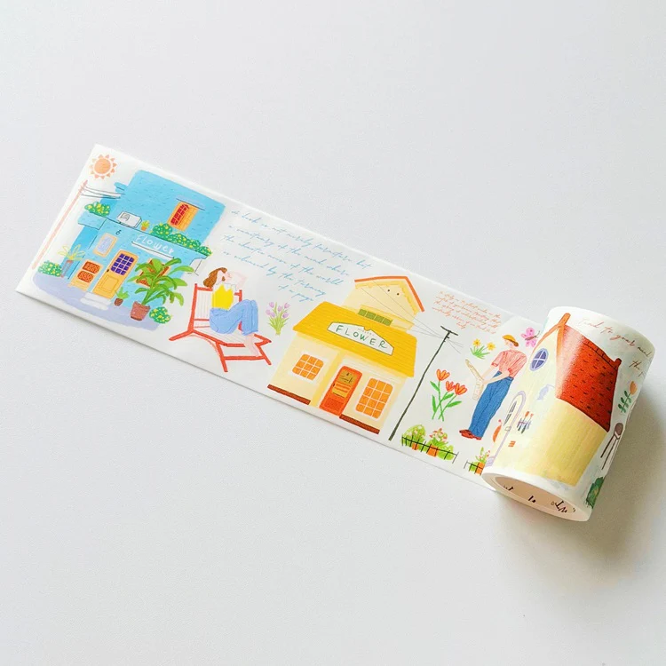 Taśma Washi Pre-Cut | Kwitnący dzień - Image 5