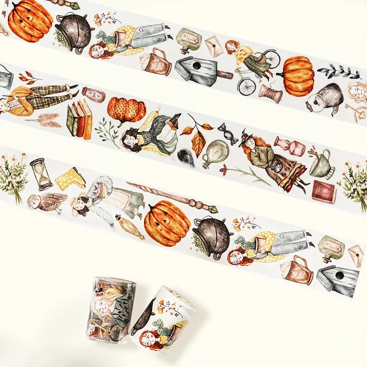 Taśma Washi Pre-Cut | Magia Jesieni