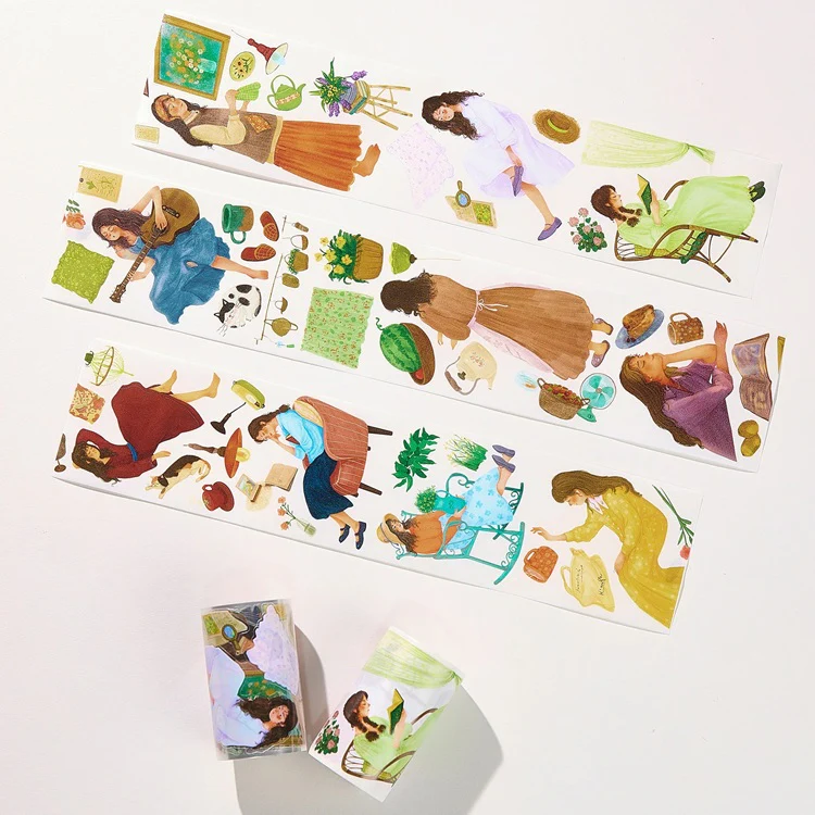 Taśma Washi Pre-Cut | Marzycielka