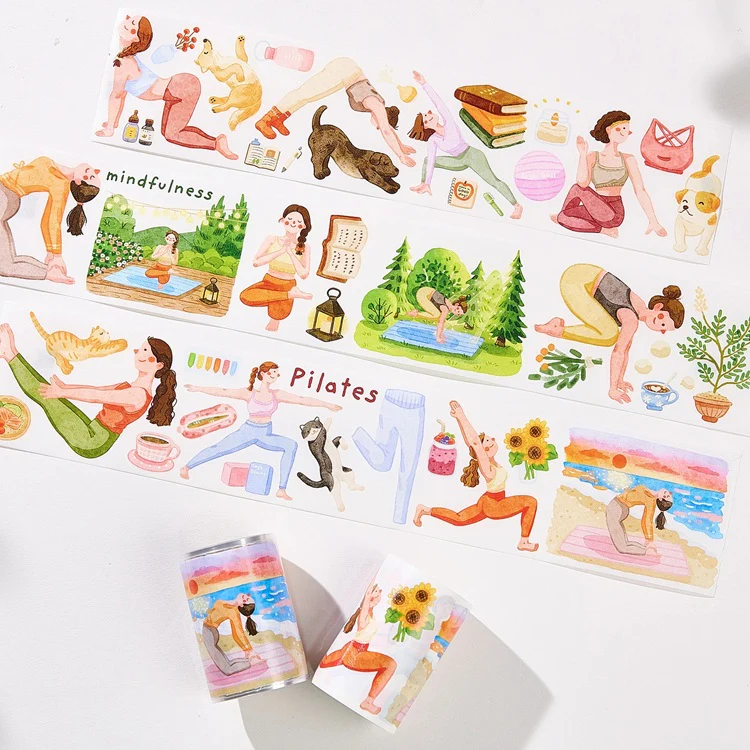 Taśma Washi Pre-Cut | Mindfulness